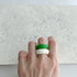 macaron † green